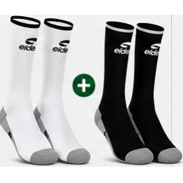 Lot de deux paires de chaussettes d'entraînement